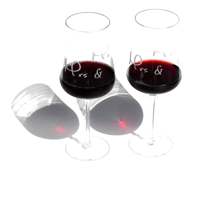 Red Wine Glass - Wedding | Hochzeitsgeschenk