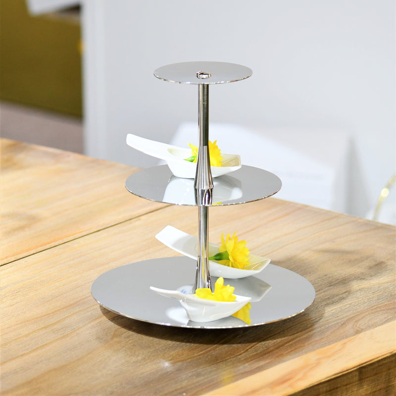 Cake Stand Design Pure- exclusive silver plated |  Etagere Design Pure- stark versilbert