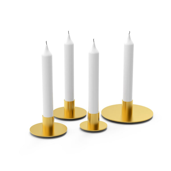 Candle Holder Set Disc / Kerzenhalter Set